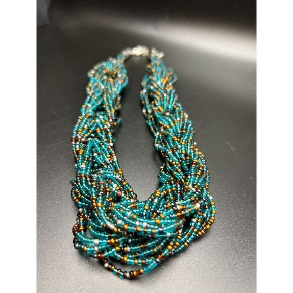 Twisted Bead Necklace - Picture 1 of 6